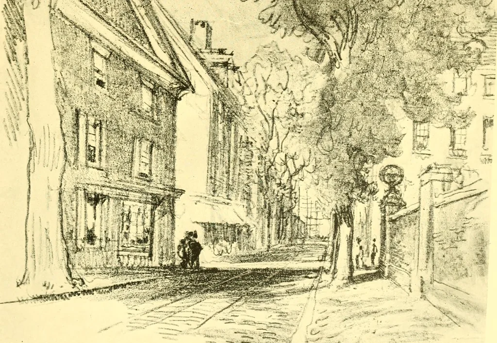 An illustration from Our Philadelphia, 1914, leaf 88