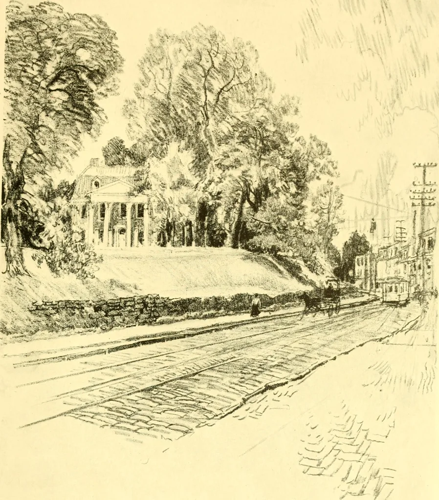 An illustration from Our Philadelphia, 1914, leaf 94