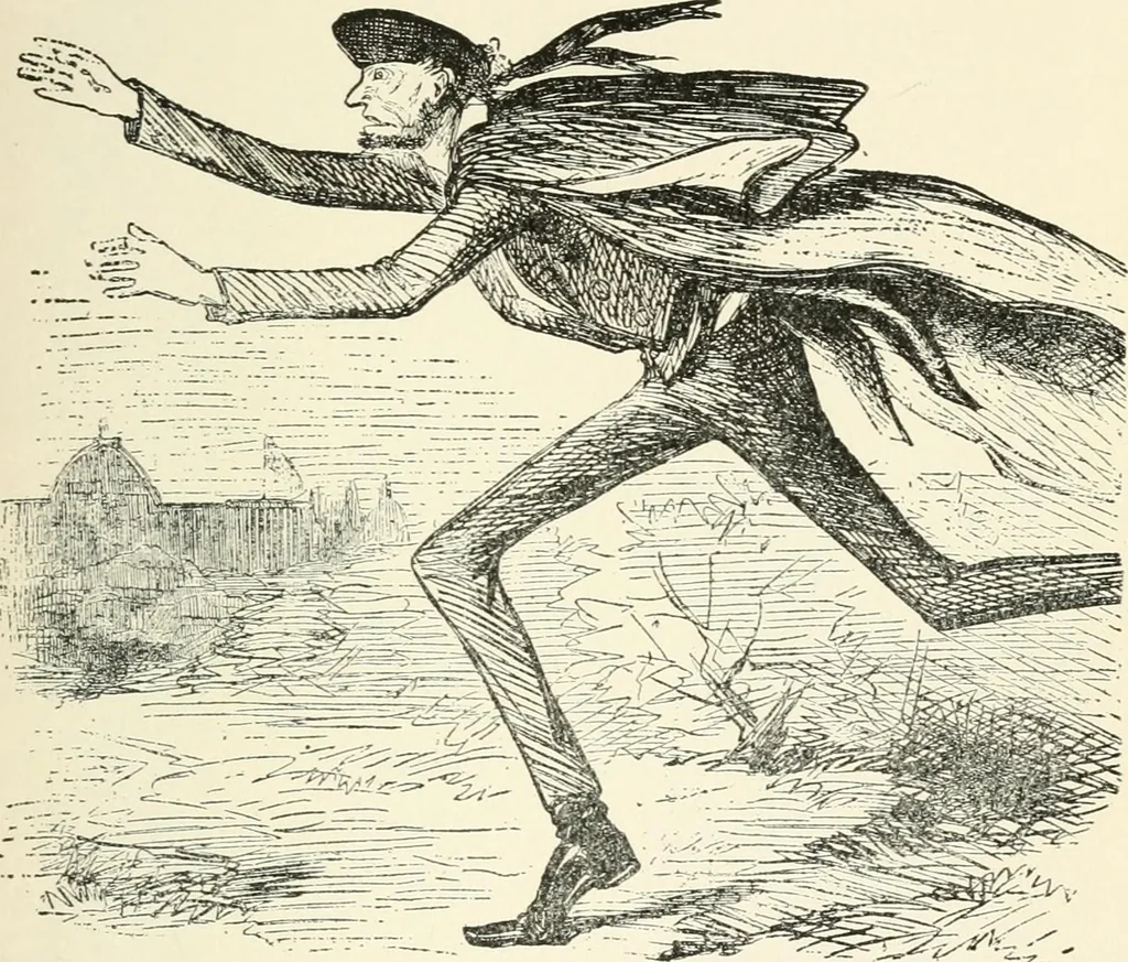 An illustration from Our political drama, conventions, campaigns, candidates, 1904, leaf 138