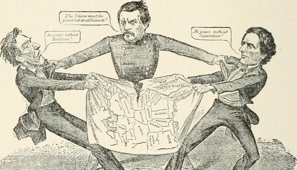 An illustration from Our political drama, conventions, campaigns, candidates, 1904, leaf 145