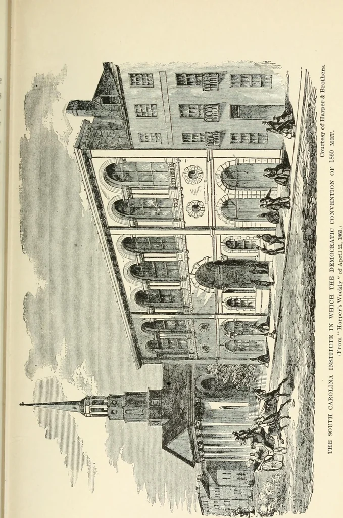 An illustration from Our political drama, conventions, campaigns, candidates, 1904, leaf 78