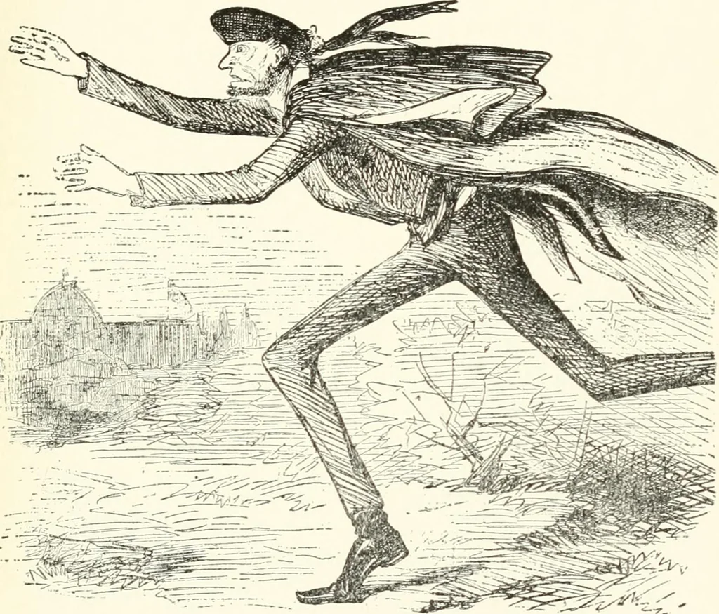 An illustration from Our political drama, conventions, campaigns, candidates, 1904, leaf 136