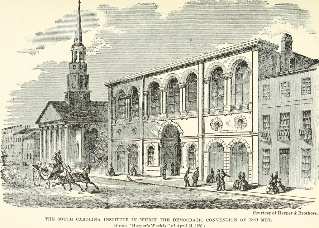 An illustration from Our political drama, conventions, campaigns, candidates, 1904, leaf 76