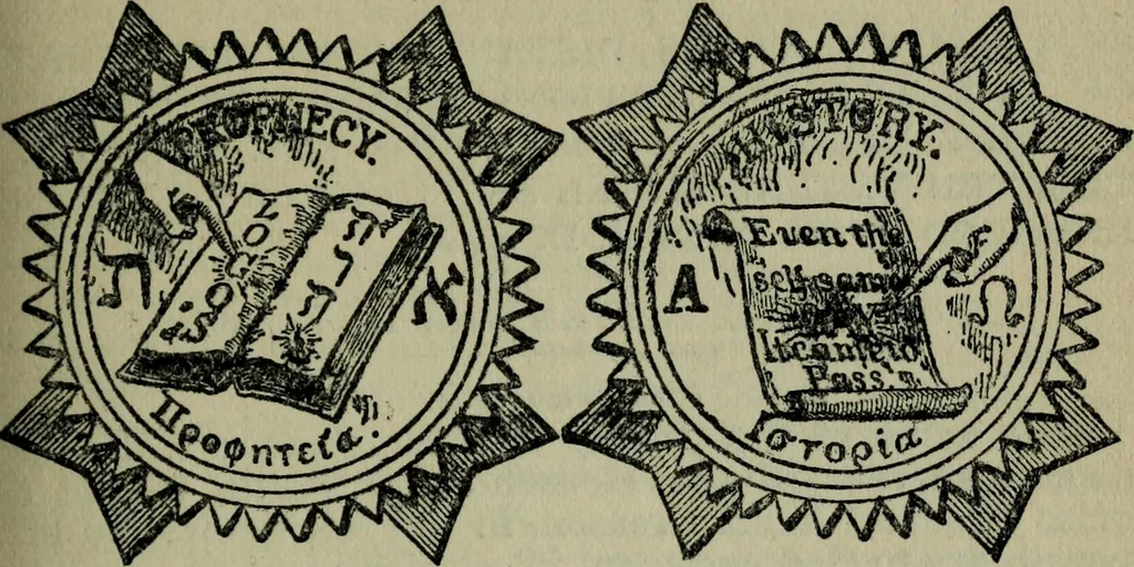 An illustration from Our race : its origin and its destiny, 1894, leaf 204
