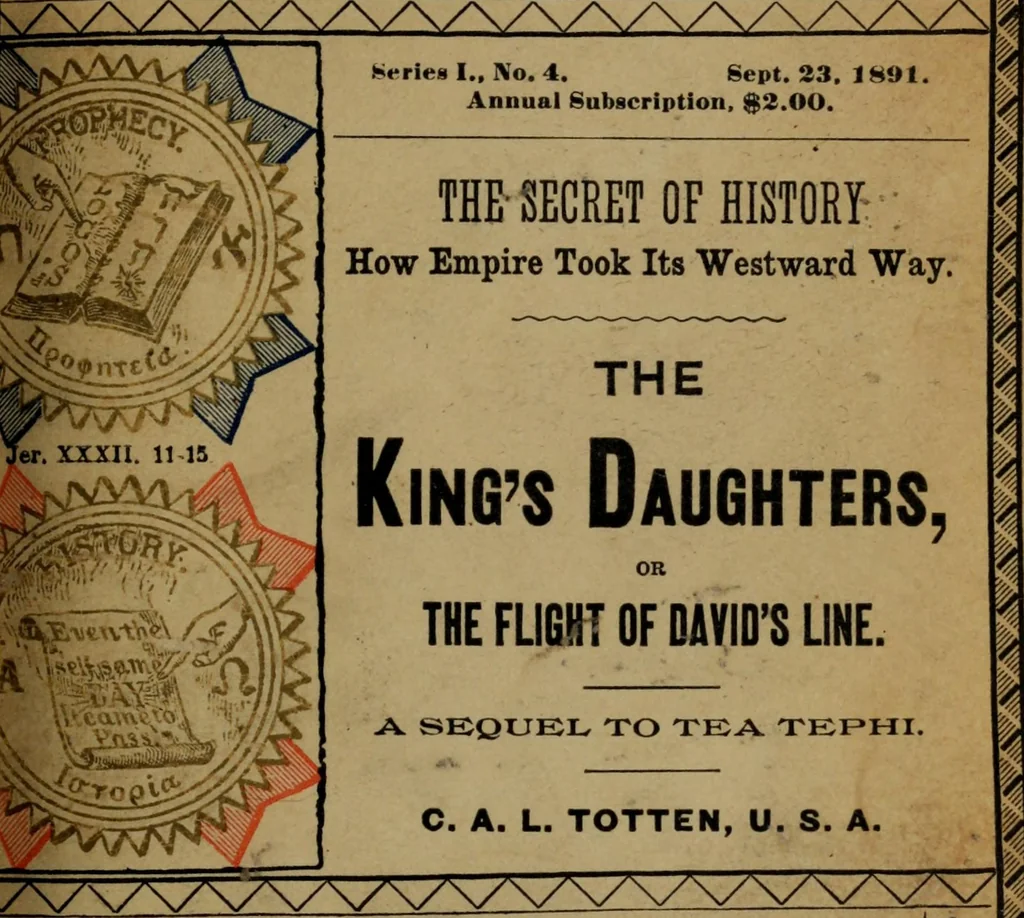 An illustration from Our race : its origin and its destiny, 1891, leaf 310