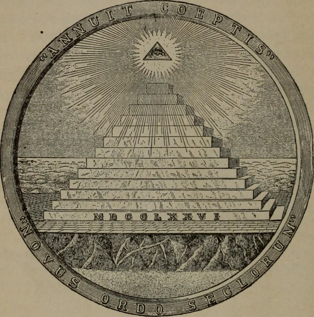 An illustration from Our race : its origin and its destiny, 1892, leaf 196