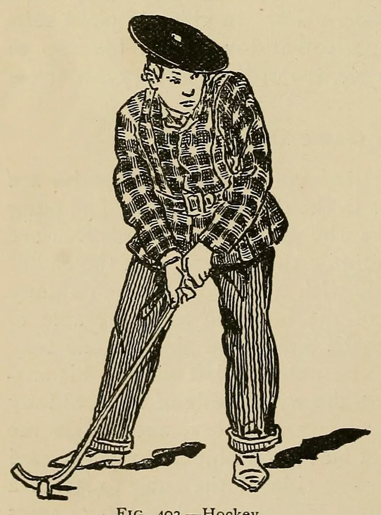 An illustration from Outdoor games for all seasons, 1896, leaf 478