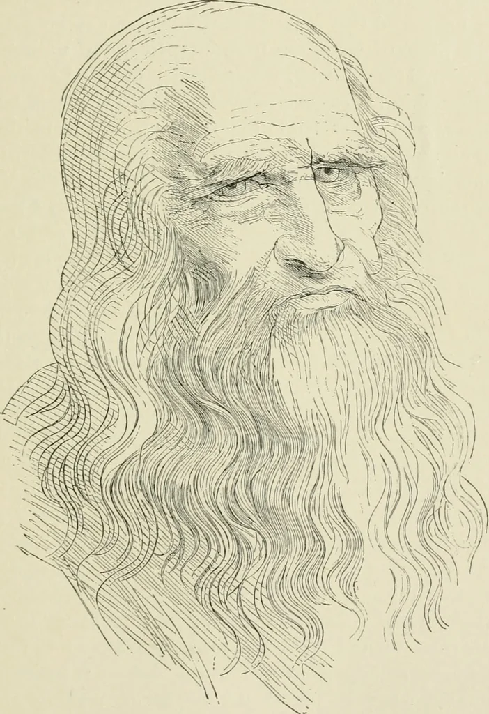 An illustration from An outline history of painting for young people and students, 1883, leaf 100