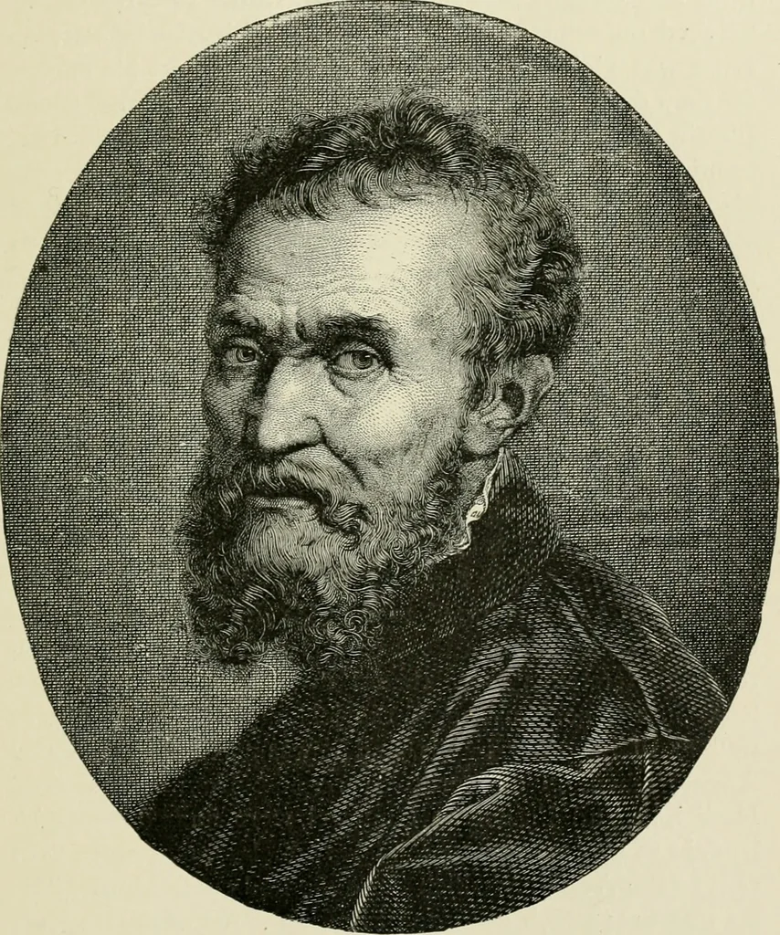 An illustration from An outline history of painting for young people and students, 1883, leaf 110