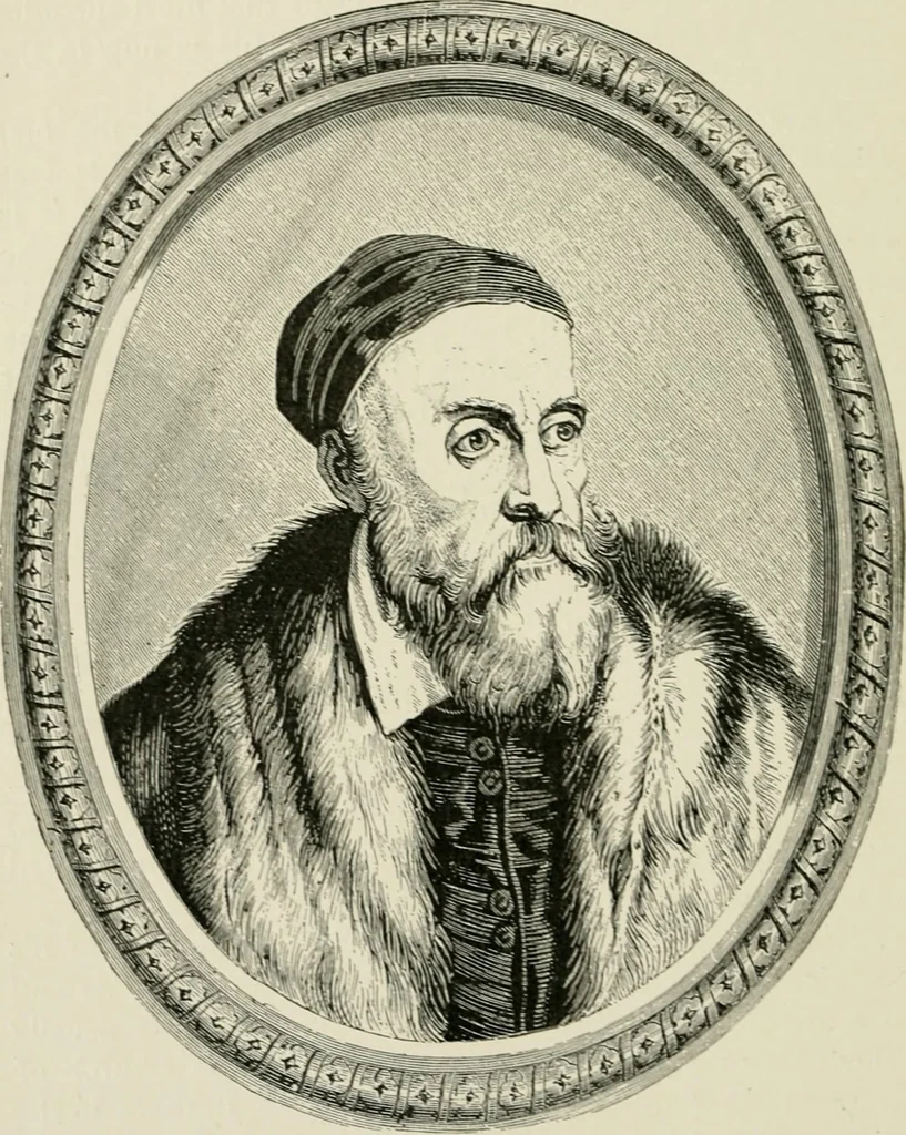 An illustration from An outline history of painting for young people and students, 1883, leaf 137