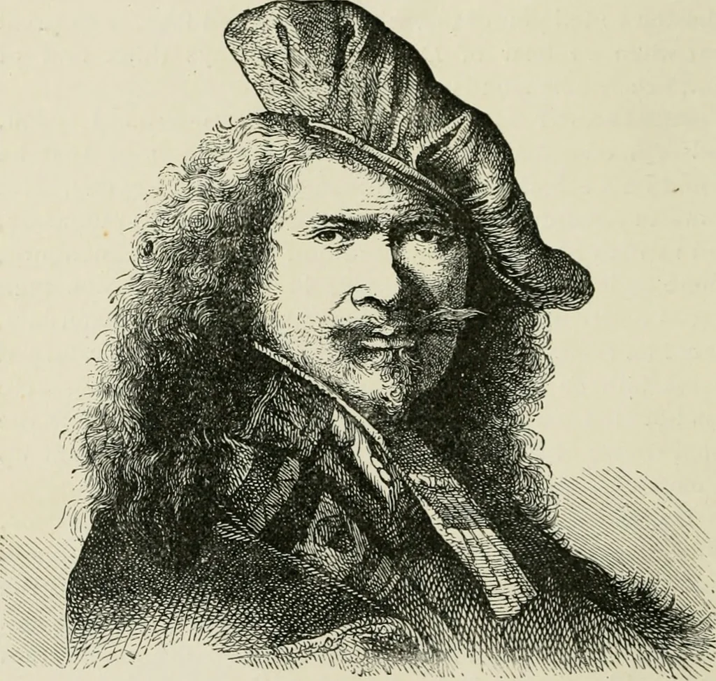An illustration from An outline history of painting for young people and students, 1883, leaf 197
