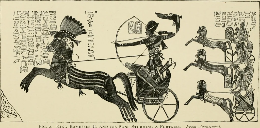 An illustration from An outline history of painting for young people and students, 1883, leaf 20