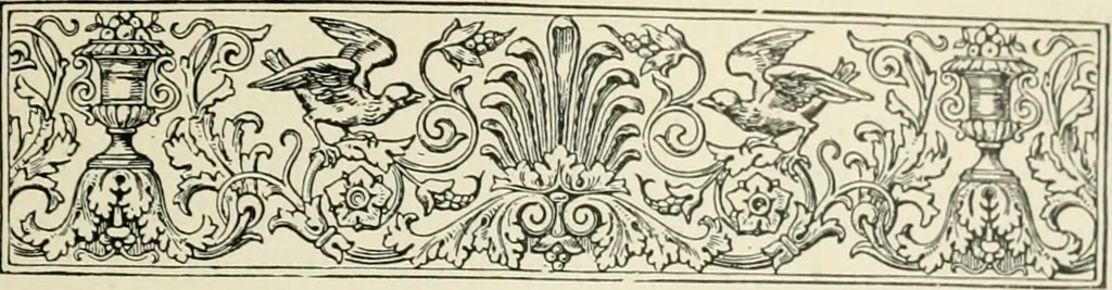 An illustration from An outline history of painting for young people and students, 1883, leaf 222