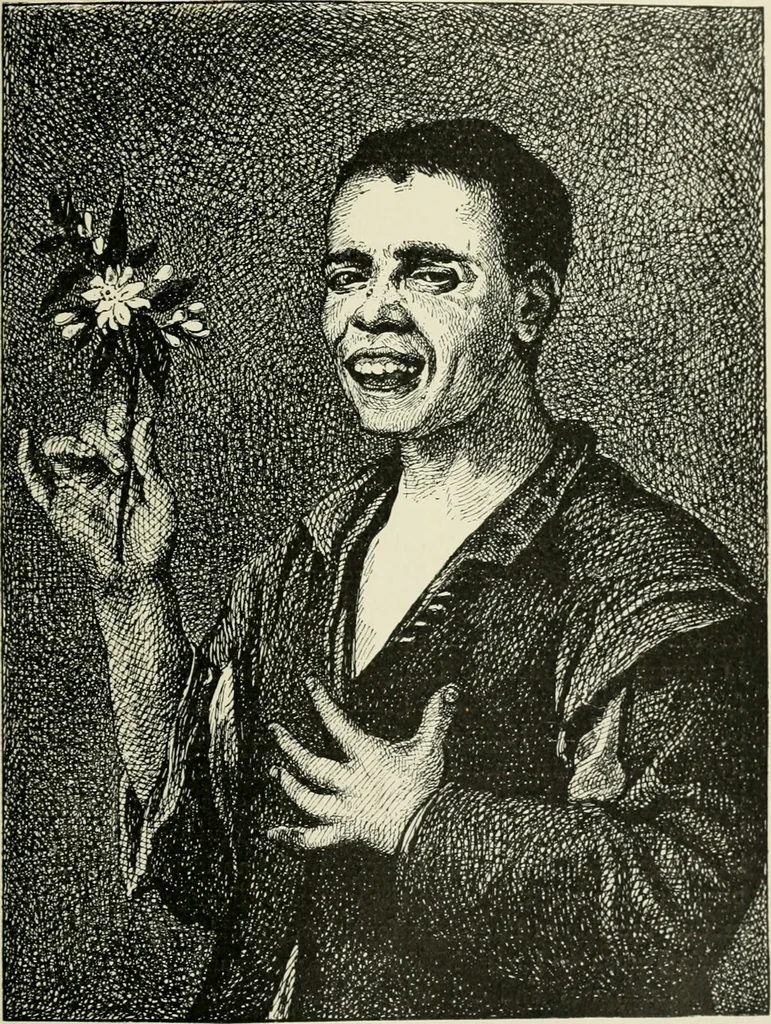 An illustration from An outline history of painting for young people and students, 1883, leaf 232