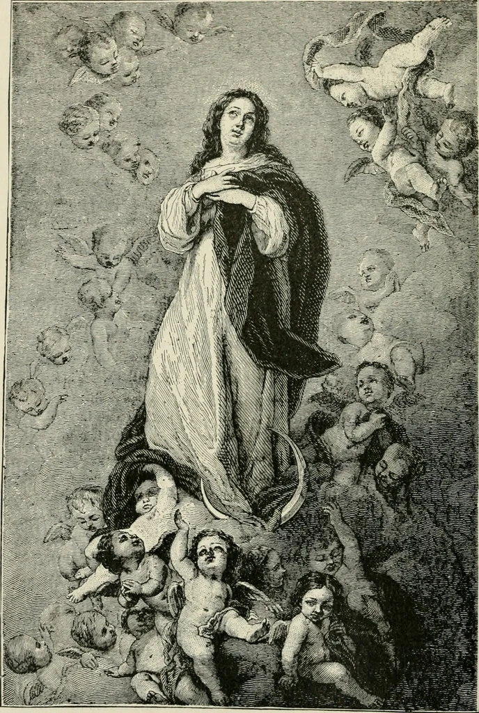 An illustration from An outline history of painting for young people and students, 1883, leaf 241