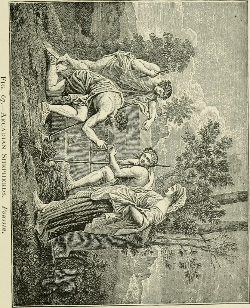 An illustration from An outline history of painting for young people and students, 1883, leaf 250