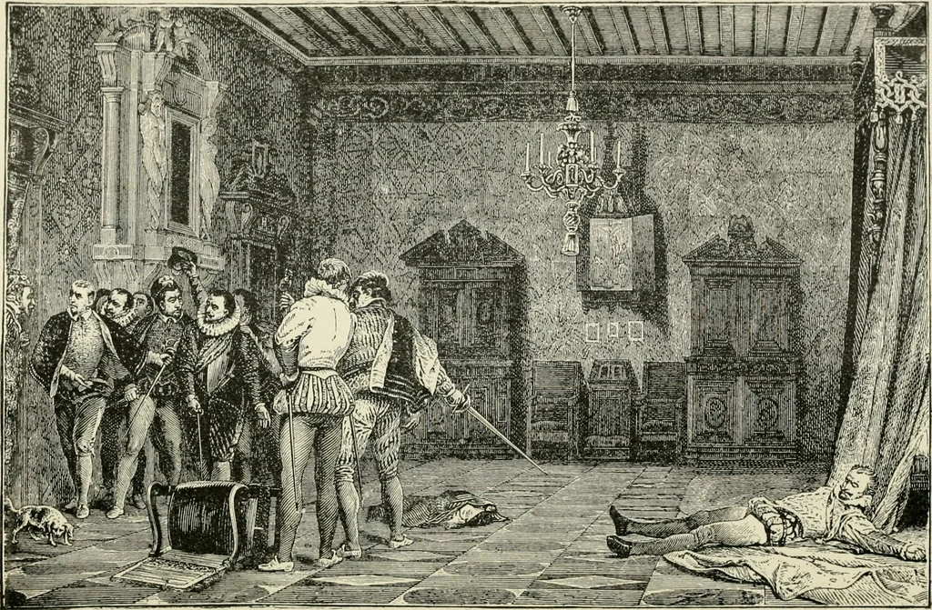 An illustration from An outline history of painting for young people and students, 1883, leaf 258