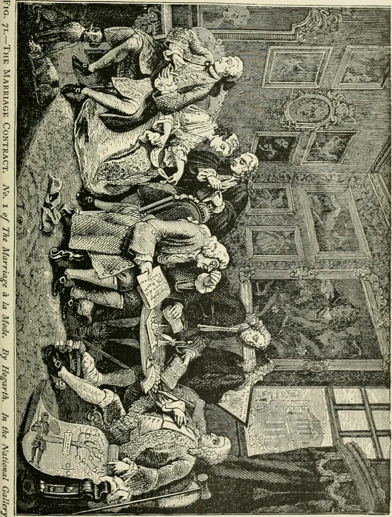 An illustration from An outline history of painting for young people and students, 1883, leaf 268