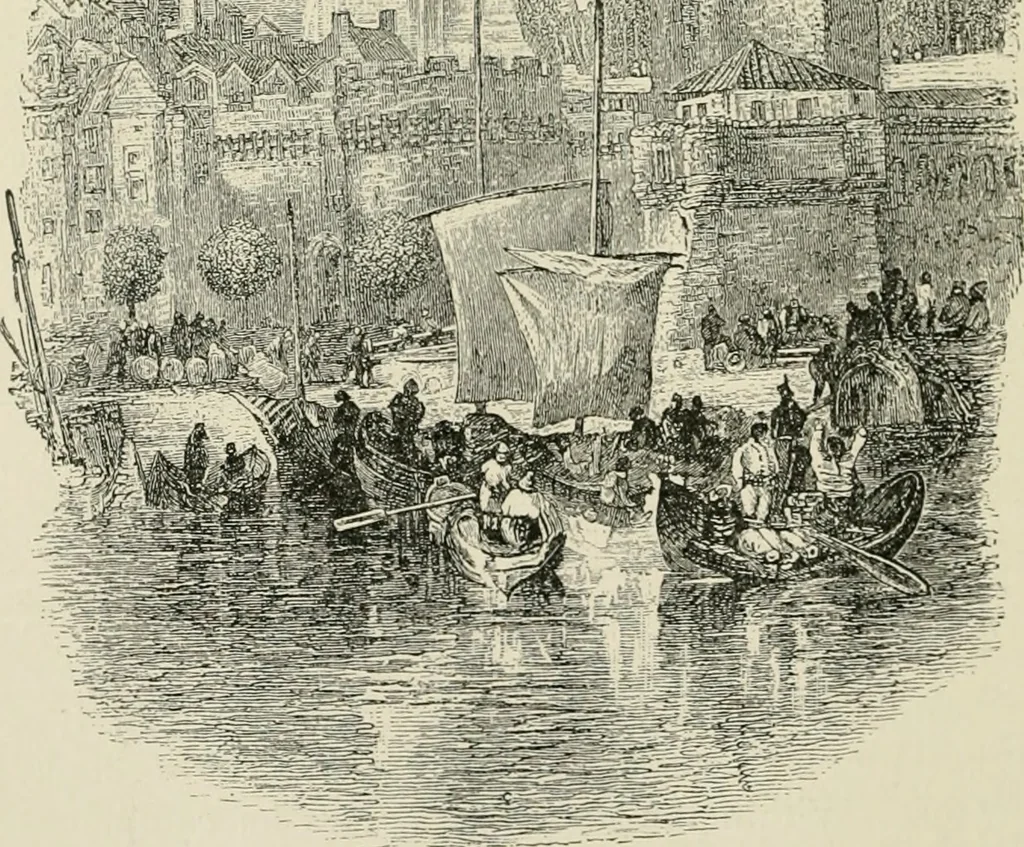An illustration from An outline history of painting for young people and students, 1883, leaf 291