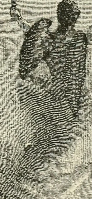 An illustration from An outline history of painting for young people and students, 1883, leaf 300