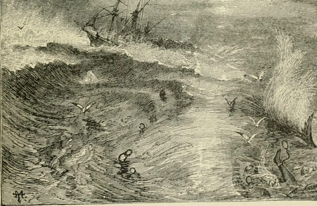 An illustration from An outline history of painting for young people and students, 1883, leaf 304