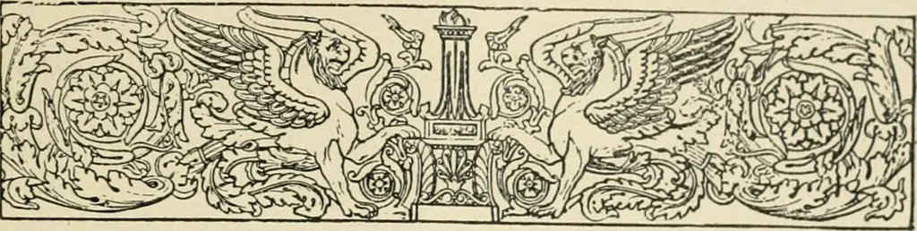 An illustration from An outline history of painting for young people and students, 1883, leaf 320