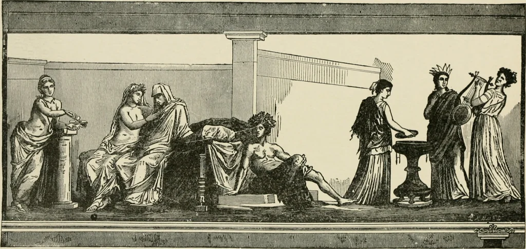 An illustration from An outline history of painting for young people and students, 1883, leaf 41