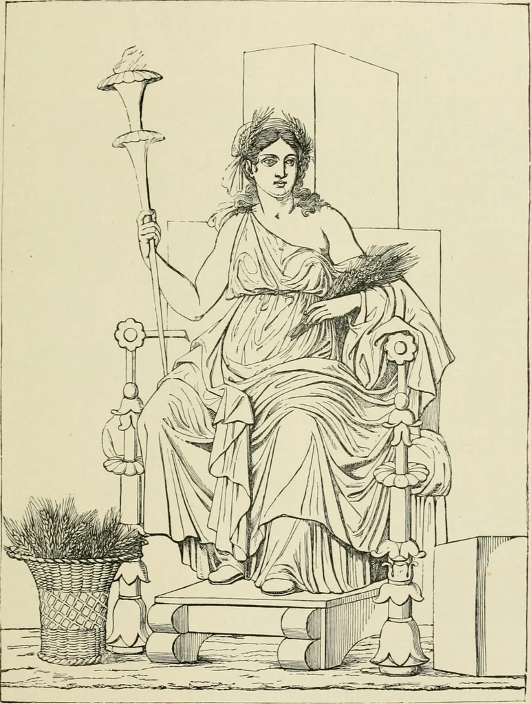 An illustration from An outline history of painting for young people and students, 1883, leaf 46