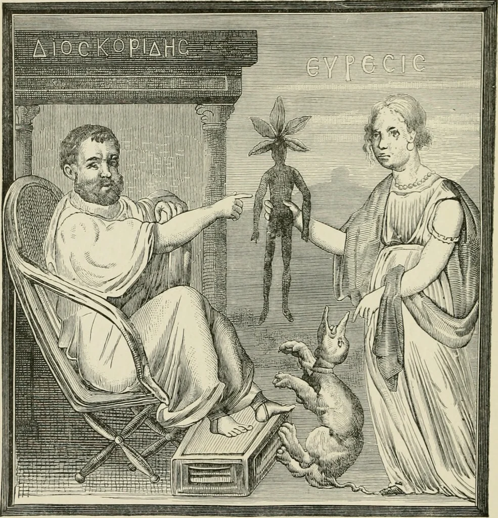 An illustration from An outline history of painting for young people and students, 1883, leaf 63