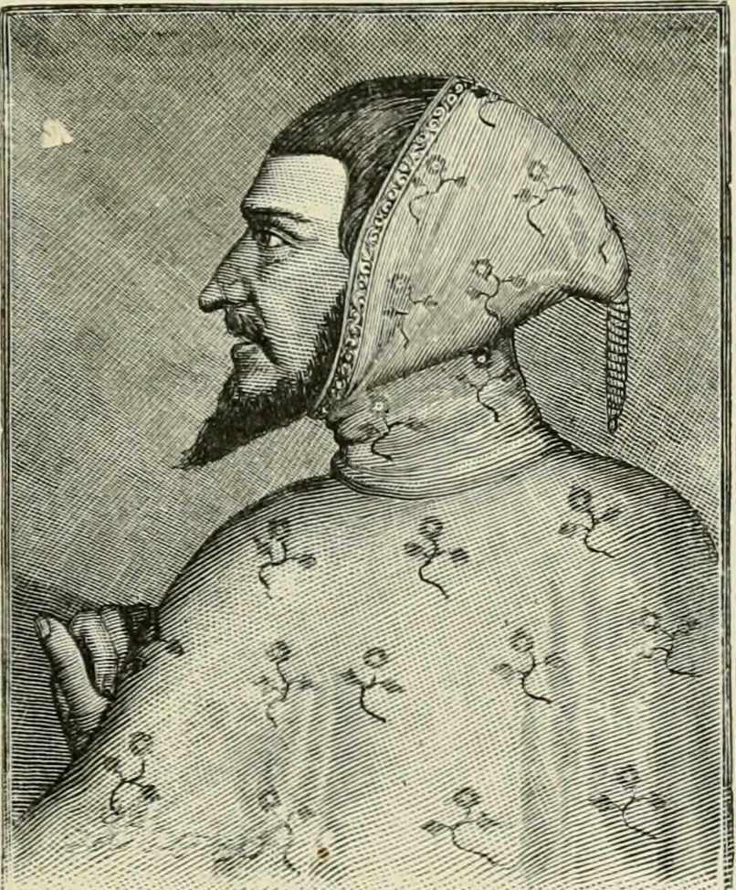 An illustration from An outline history of painting for young people and students, 1883, leaf 76