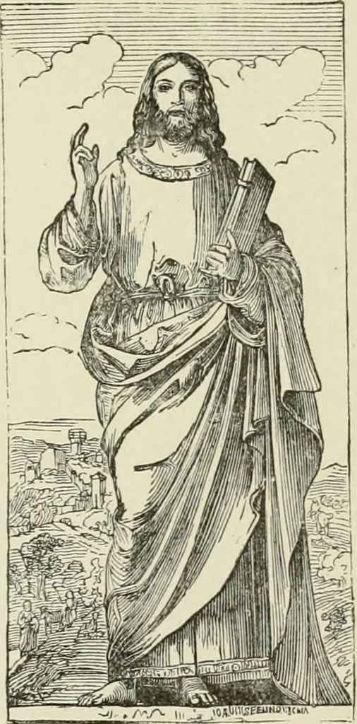 An illustration from An outline history of painting for young people and students, 1883, leaf 96