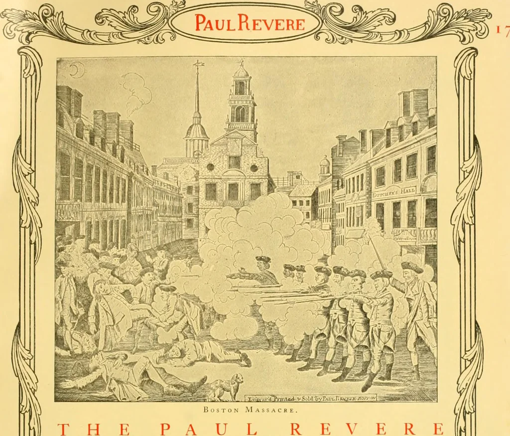An illustration from An outline of the life and works of Col. Paul Revere; with a partial catalogue of silverware bearing his name, 1901, leaf 20
