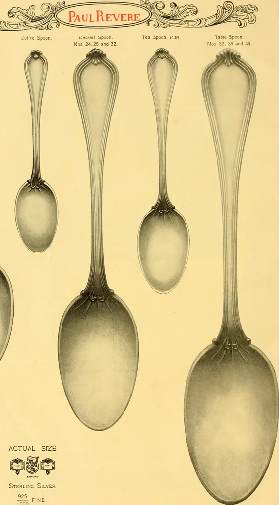 An illustration from An outline of the life and works of Col. Paul Revere; with a partial catalogue of silverware bearing his name, 1901, leaf 21