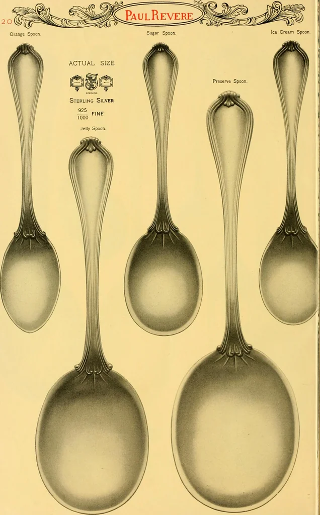 An illustration from An outline of the life and works of Col. Paul Revere; with a partial catalogue of silverware bearing his name, 1901, leaf 23