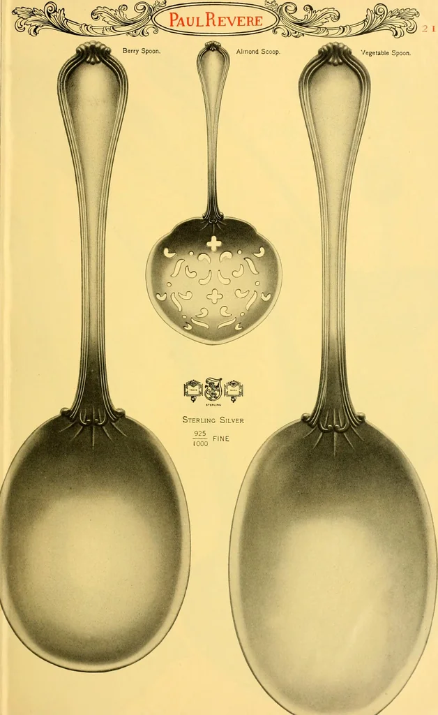 An illustration from An outline of the life and works of Col. Paul Revere; with a partial catalogue of silverware bearing his name, 1901, leaf 24