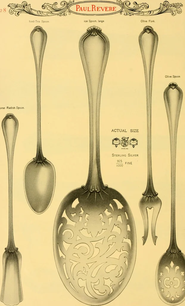 An illustration from An outline of the life and works of Col. Paul Revere; with a partial catalogue of silverware bearing his name, 1901, leaf 31