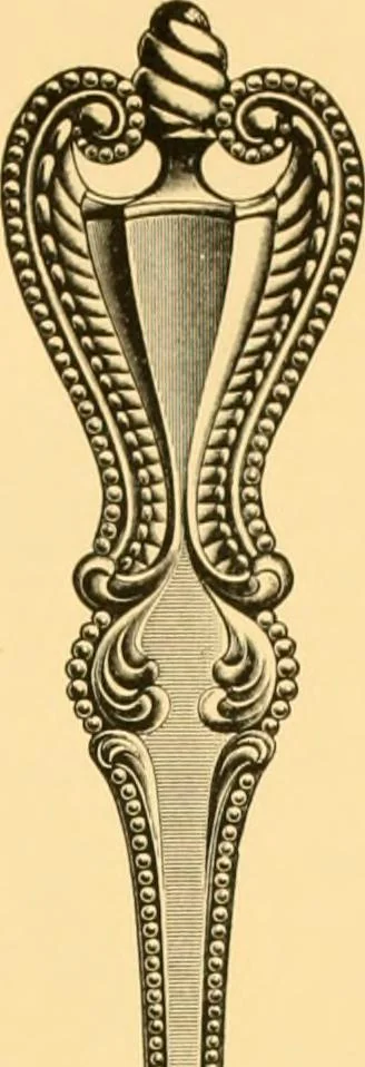 An illustration from An outline of the life and works of Col. Paul Revere; with a partial catalogue of silverware bearing his name, 1901, leaf 48