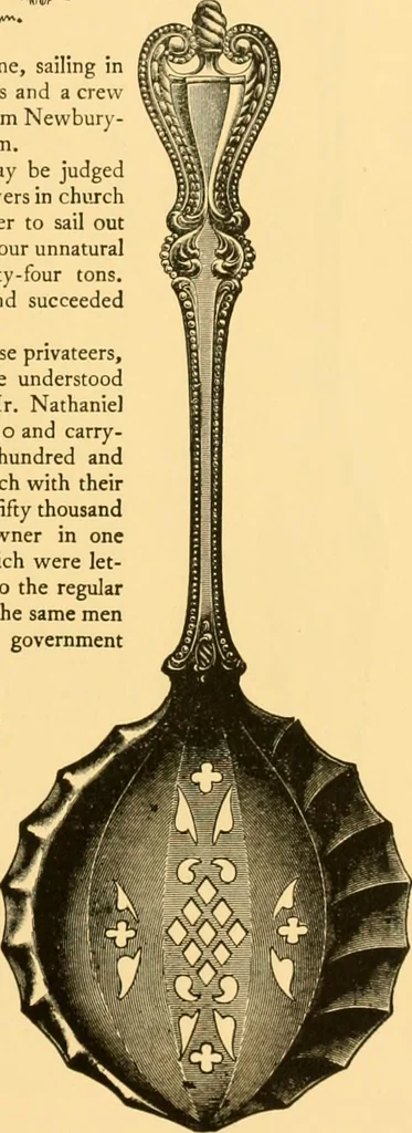 An illustration from An outline of the life and works of Col. Paul Revere; with a partial catalogue of silverware bearing his name, 1901, leaf 50