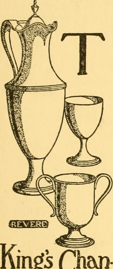 An illustration from An outline of the life and works of Col. Paul Revere; with a partial catalogue of silverware bearing his name, 1901, leaf 6