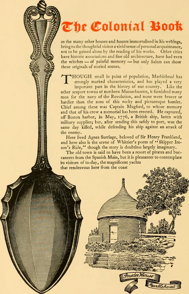 An illustration from An outline of the life and works of Col. Paul Revere; with a partial catalogue of silverware bearing his name, 1901, leaf 69