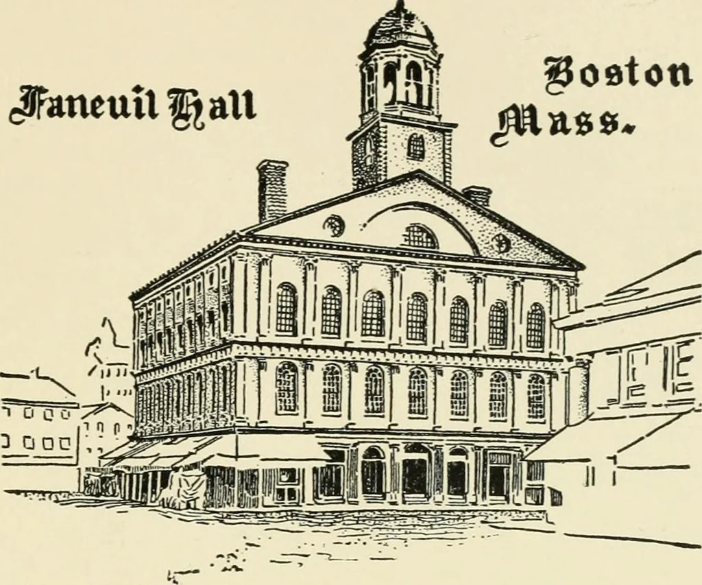 An illustration from An outline of the life and works of Col. Paul Revere; with a partial catalogue of silverware bearing his name, 1901, leaf 100