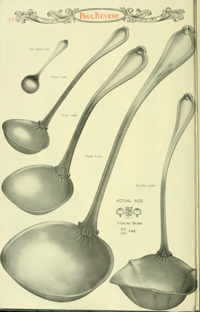 An illustration from An outline of the life and works of Col. Paul Revere; with a partial catalogue of silverware bearing his name, 1901, leaf 25