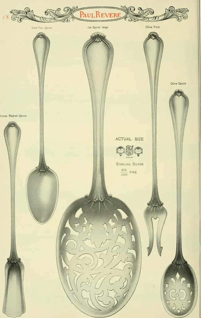 An illustration from An outline of the life and works of Col. Paul Revere; with a partial catalogue of silverware bearing his name, 1901, leaf 29