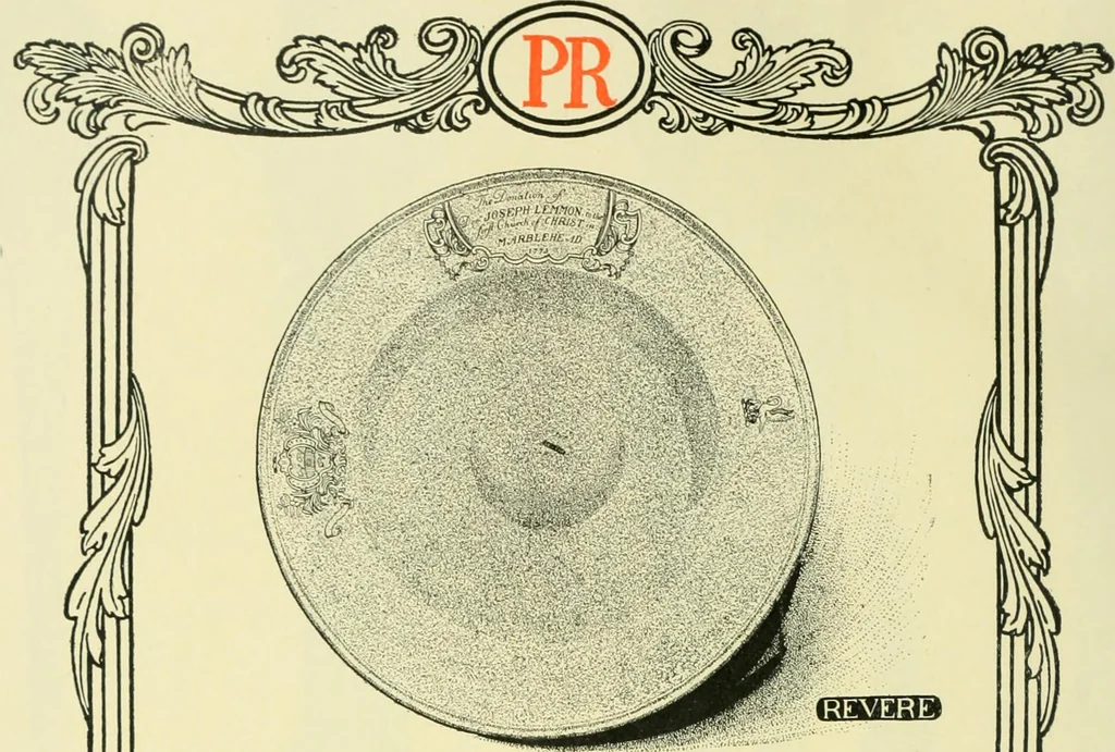 An illustration from An outline of the life and works of Col. Paul Revere; with a partial catalogue of silverware bearing his name, 1901, leaf 37