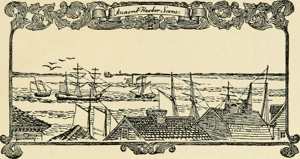 An illustration from An outline of the life and works of Col. Paul Revere; with a partial catalogue of silverware bearing his name, 1901, leaf 40