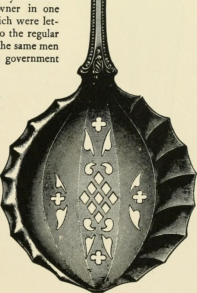 An illustration from An outline of the life and works of Col. Paul Revere; with a partial catalogue of silverware bearing his name, 1901, leaf 48