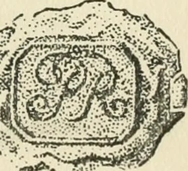 An illustration from An outline of the life and works of Col. Paul Revere; with a partial catalogue of silverware bearing his name, 1901, leaf 6