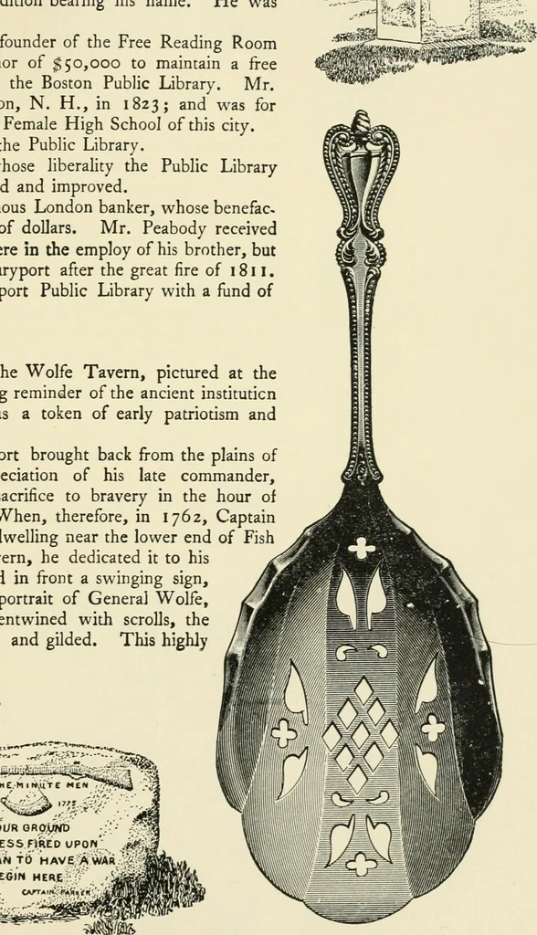 An illustration from An outline of the life and works of Col. Paul Revere; with a partial catalogue of silverware bearing his name, 1901, leaf 62