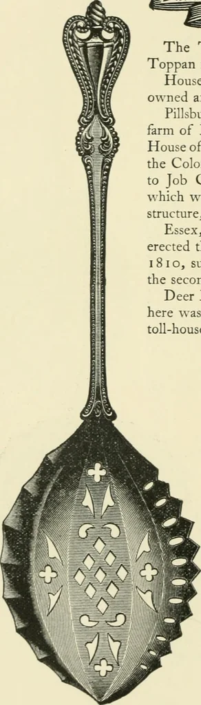 An illustration from An outline of the life and works of Col. Paul Revere; with a partial catalogue of silverware bearing his name, 1901, leaf 75