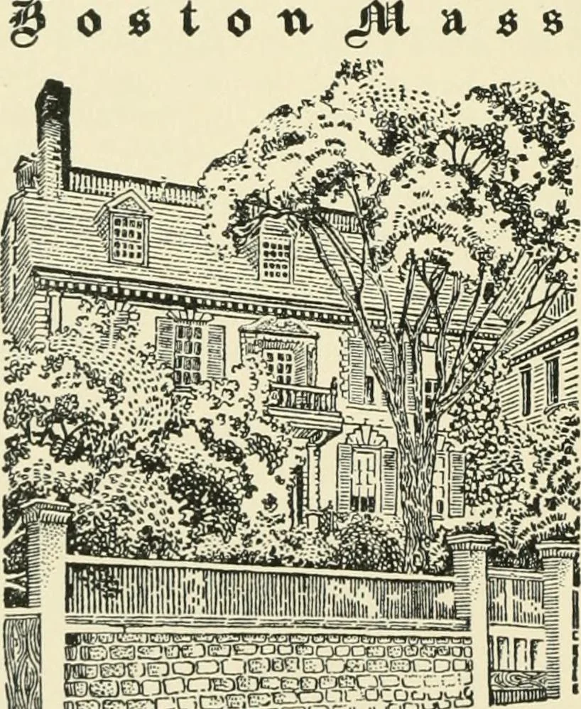 An illustration from An outline of the life and works of Col. Paul Revere; with a partial catalogue of silverware bearing his name, 1901, leaf 99